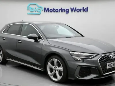 Used Audi A3 Sportback S-Line 110 HP (80 kW) 2023 Grey Hatchback
