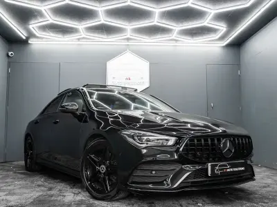 Used Mercedes CLA250e AMG Line Premium Plus 2022 Black Coupe