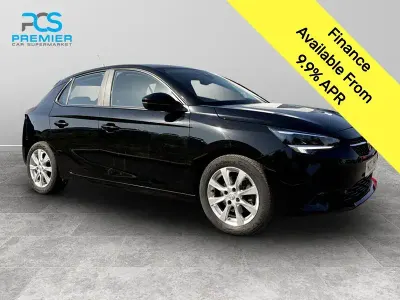 Used Vauxhall Corsa Edition 74 HP (54 kW) 2022 Black Hatchback