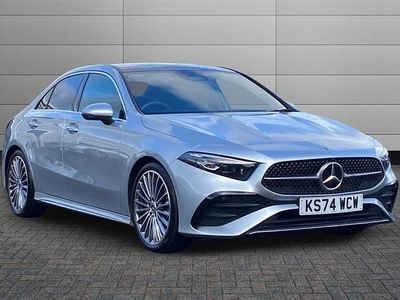 Used Mercedes A200 AMG Line Premium Plus 163 HP (119 kW) 2024 High tech silver Sedan