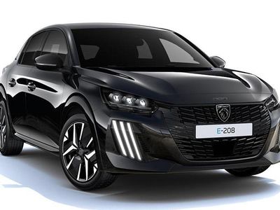 New Peugeot e-208 GT 114 kW (156 HP) 2025 Nera black Hatchback