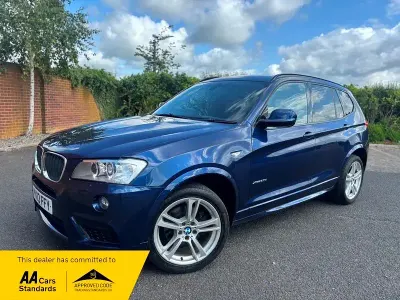 Second-hand BMW X3 M Sport 181 CP (133 kW) 2013 Albastru SUV