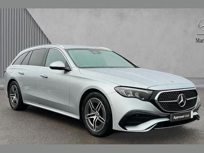 Silver Used 2024 Mercedes E200 AMG line Estate | £39,780 (Expensive)
