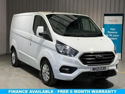 Used Ford Transit Custom Limited 130 HP (95 kW) 2021 White Van