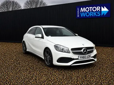 Używany Mercedes A200 AMG line 2016 Biały Hatchback