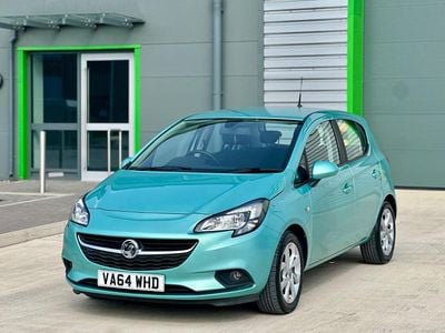 Used Vauxhall Corsa Excite 100 HP (73 kW) 2015 Green Hatchback