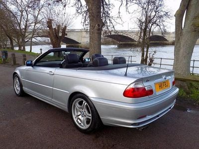 Used BMW 320 Luxury Line 170 HP (125 kW) 2002 Silver Cabriolet