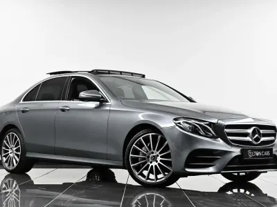 Used Mercedes E220 AMG Line Premium 194 HP (142 kW) 2018 Grey Sedan
