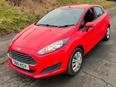 Used Ford Fiesta Style 2015 Red Hatchback