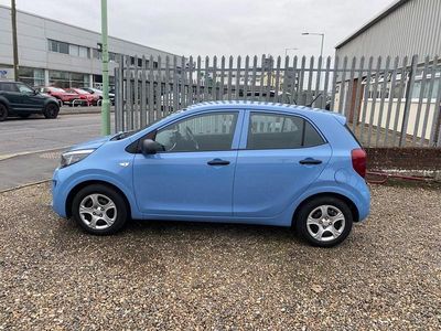 Used Kia Picanto 66 HP (48 kW) 2019 Blue Hatchback