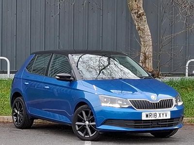 Used Skoda Fabia Colour Edition 95 HP (69 kW) 2018 Blue Hatchback