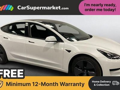 Used Tesla Model 3 Standard Range 208 kW (283 HP) 2021 White Sedan