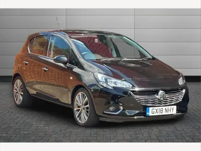Used Vauxhall Corsa 89 HP (65 kW) 2018 Black Hatchback