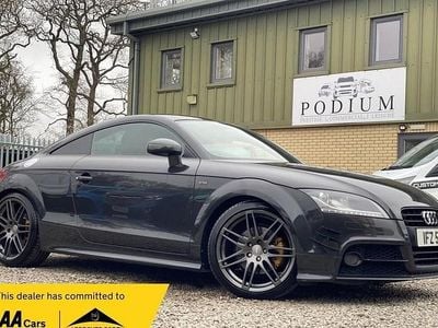 Used Audi TT Black Edition 211 HP (155 kW) 2012 Grey Coupe