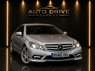 Used Mercedes E220 2010 Silver Coupe