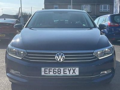 Used VW Passat Business 150 HP (110 kW) 2018 Blue Sedan