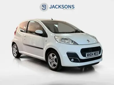 Second-hand Peugeot 107 Allure 68 CP (50 kW) 2012 Alb Hatchback