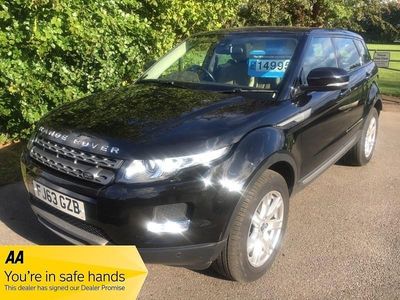 Used Land Rover Range Rover evoque Pure 190 HP (139 kW) 2013 Black SUV