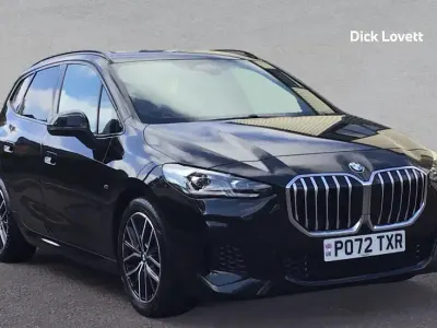 Used BMW 218 Active Tourer M Sport 150 HP (110 kW) 2022 Black MPV