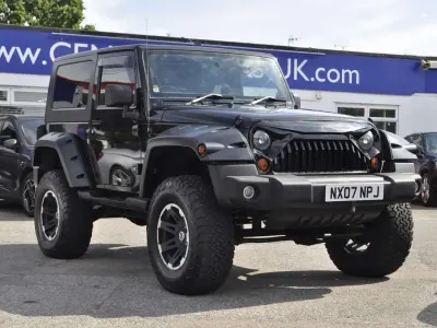 Used Jeep Wrangler Rubicon 196 HP (144 kW) 2007 Black SUV