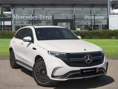 Used Mercedes EQC400 AMG Line Premium 300 kW (408 HP) 2022 White SUV