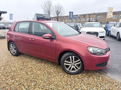 Used VW Golf VI SE 122 HP (89 kW) 2009 Red Hatchback