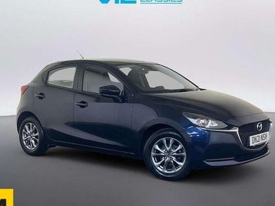 Used Mazda 2 90 HP (66 kW) 2021 Blue Hatchback