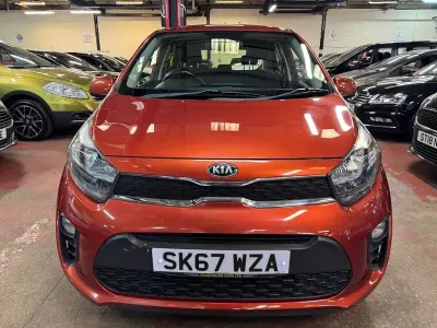 Used Kia Picanto 2017 Orange Hatchback