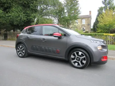 Used Citroën C3 Flair 80 HP (58 kW) 2019 Grey Hatchback