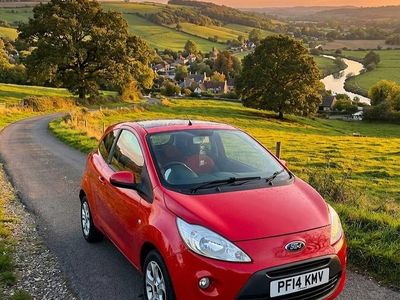 Used Ford Ka Zetec 69 HP (50 kW) 2014 Red Hatchback