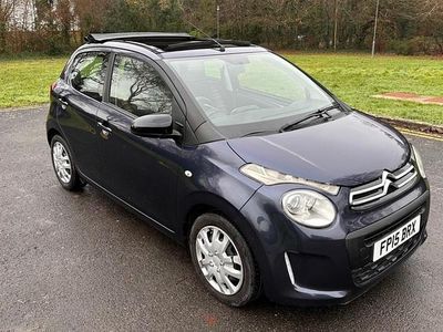 Używany Citroën C1 Feel 82 KM (60 kW) 2015 Niebieski Hatchback