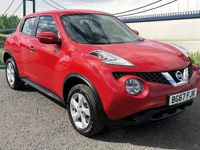 Used Nissan Juke Visia 94 HP (69 kW) 2017 Red SUV