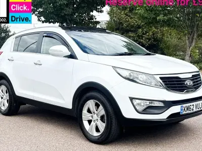 Used Kia Sportage 115 HP (84 kW) 2012 White SUV