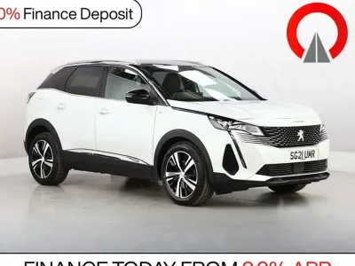 Used Peugeot 3008 GT 130 HP (95 kW) 2021 White SUV
