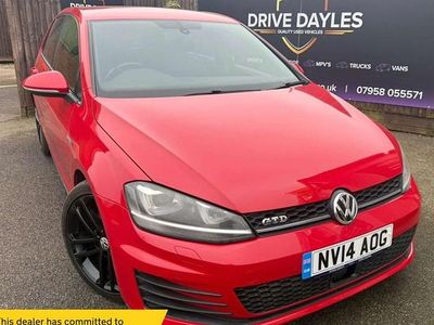 Used VW Golf VII GTD 2014 Red Hatchback