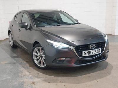 Grey Used 2017 Mazda 3 Inclusive Hatchback | £9,998 (Expensive)