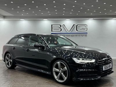 Used Audi A6 Black Edition 190 HP (139 kW) 2016 Black Estate