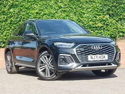 Used Audi Q5 S-Line 204 HP (150 kW) 2021 Black SUV