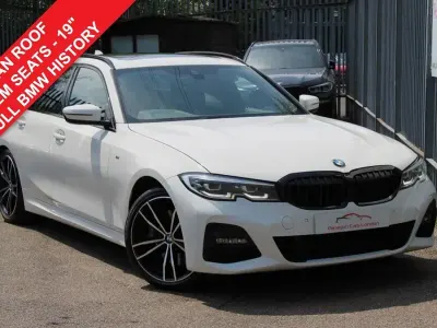 Used BMW 320 M Sport 184 HP (135 kW) 2020 White Estate