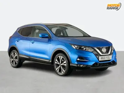Used Nissan Qashqai N-Connecta 115 HP (84 kW) 2019 Blue SUV