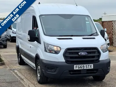 Used Ford Transit S 130 HP (95 kW) 2020 White Van