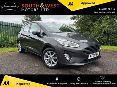 Used Ford Fiesta Zetec 100 HP (73 kW) 2019 Grey Hatchback