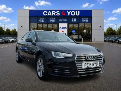 Used Audi A4 Sport 150 HP (110 kW) 2016 Black Sedan