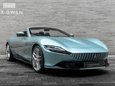 Used Ferrari Roma 620 HP (456 kW) 2024 Blue Cabriolet