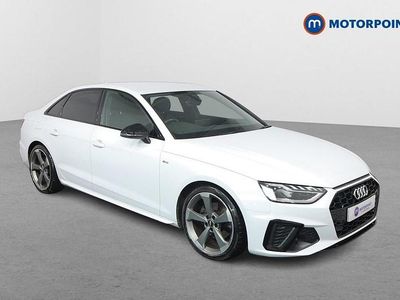 White Used 2020 Audi A4 Black Edition Sedan | £20,399 (Fair price)