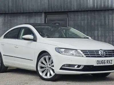 Used VW CC S 2016 White Sedan