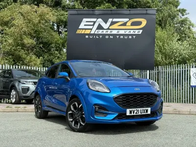 Used Ford Puma ST-Line X 125 HP (91 kW) 2021 Blue SUV