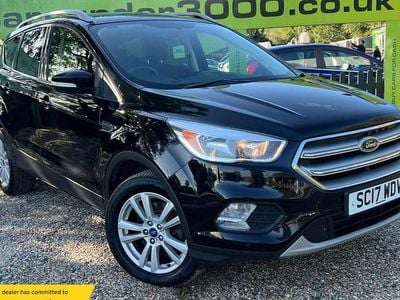 Black Used 2017 Ford Kuga Zetec SUV | £7,100 (Good price)