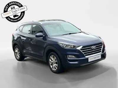 Used Hyundai Tucson SE 132 HP (97 kW) 2018 Blue SUV