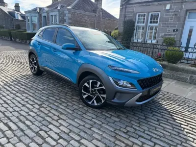 Gebraucht Hyundai Kona Premium 120 PS (88 kW) 2022 Blau SUV